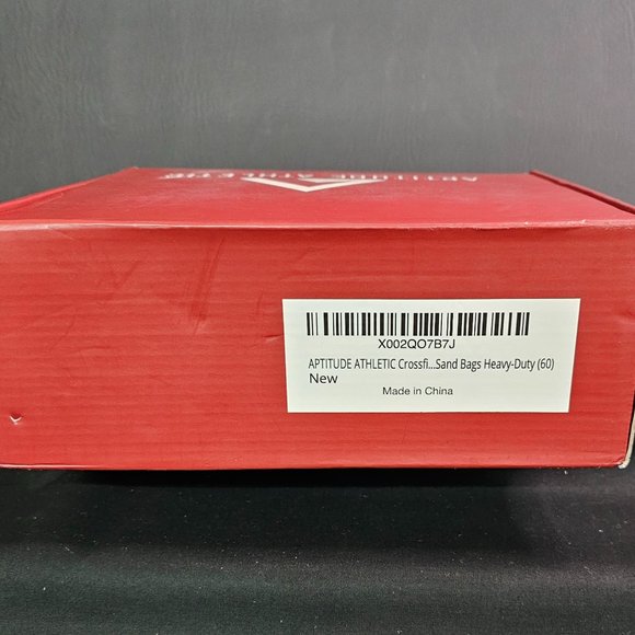 APTITUDE ATHLETIC Cross fit weight bag - black 60LB sandbags for fitness,.. NIB - Picture 4 of 6